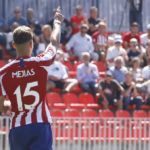 Josua Mejías ya grita goles con el Atlético Madrid