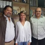 La italiana Pamela Conti se monta al barco »Vinotinto»
