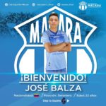 José Balza fue anunciado en Ecuador