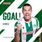 Miku marca su primer gol en Omonia de Chipre