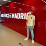 Samuel Rodríguez firmó con el primer equipo del Atlético de Madrid